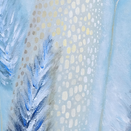 oil on canvas beautiful painting  botany flowers  blue square very big  for present  to sell  blue  best gallery art  for home  for bedroom  modern art 